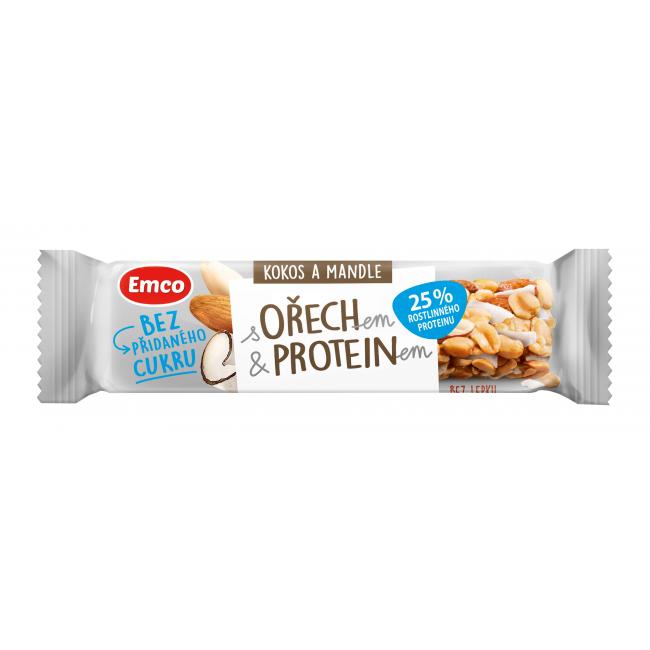Nut and protein bar - coconut and almond 35g