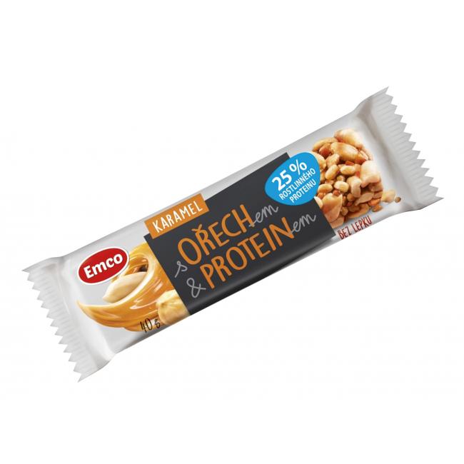 [PT806142] Tyčinka MYSLI s proteínom 40 g karamel