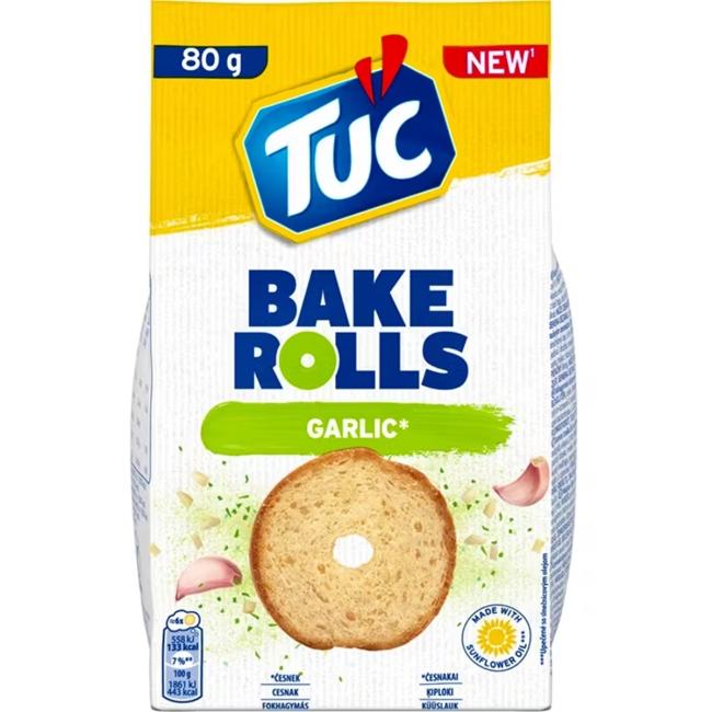 [PT820070] Bake Rolls TUC cesnak 80 g