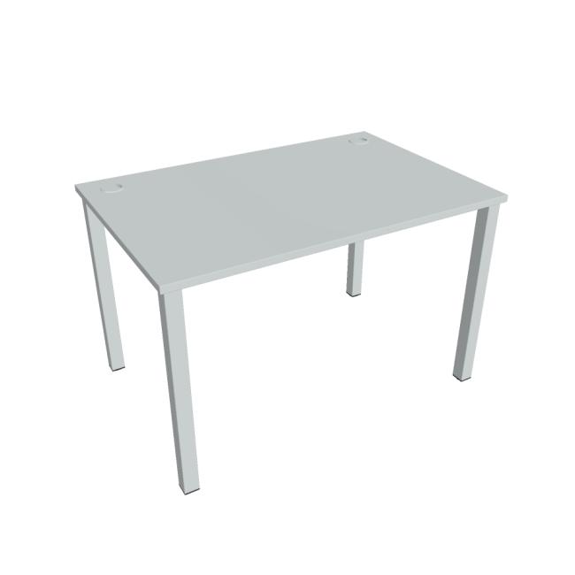 Work table Uni, 120x75.5x80 cm, gray/grey
