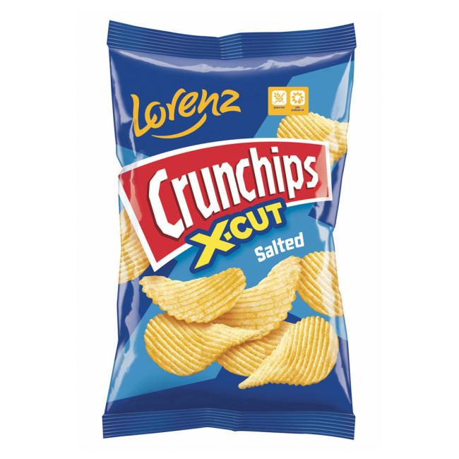Crunchips X-cut salted 75 g