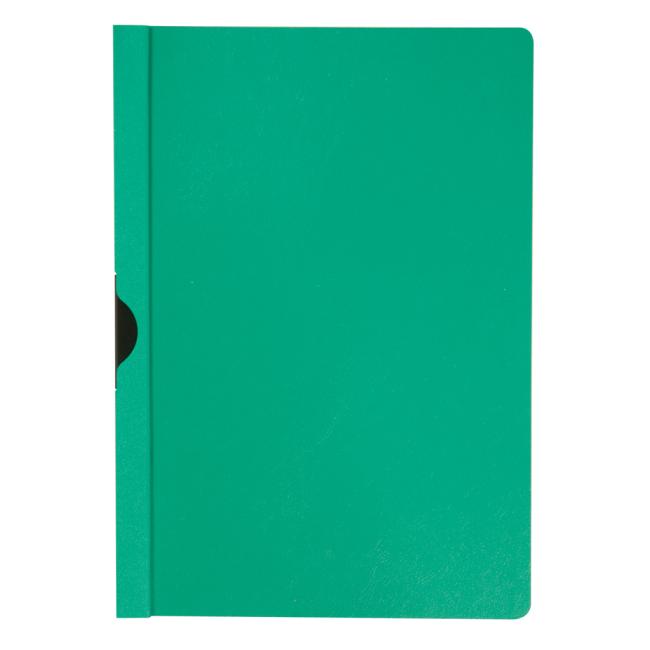Case with metal clip Q-CONNECT green