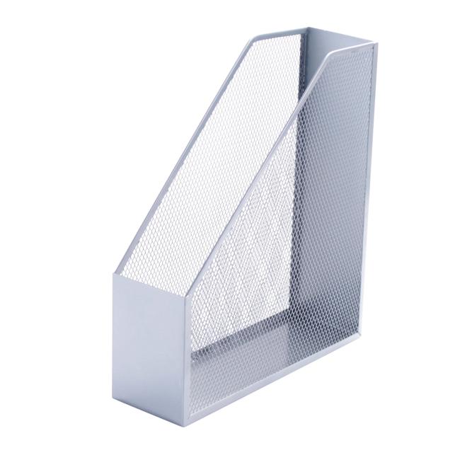[QC000845] Wire rack for magazines 90x295x258mm silver