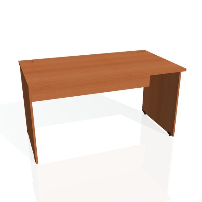Gate desk, 140x75.5x80 cm, cherry/cherry