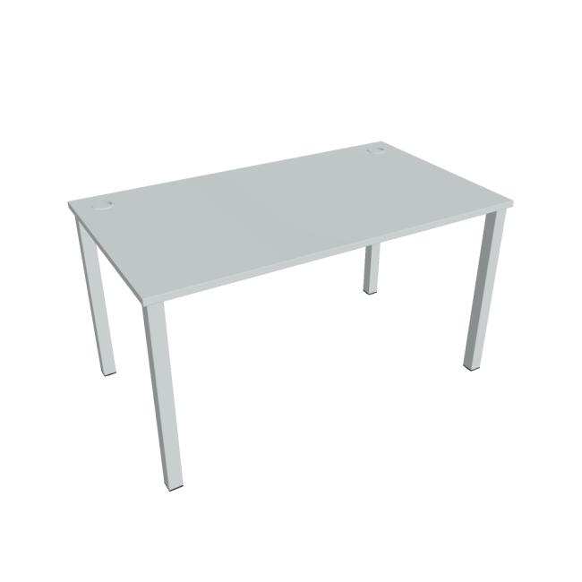 Work table Uni, 140x75.5x80 cm, gray/grey