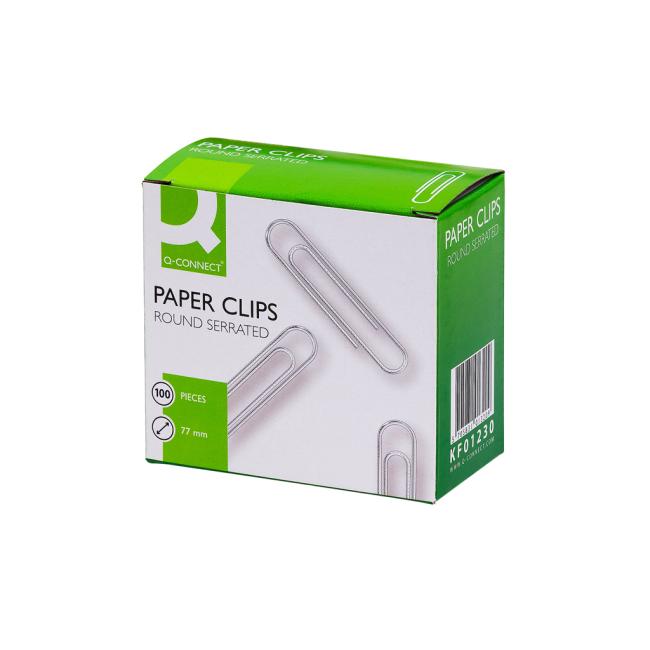 Spony na pilníky Q-CONNECT 77mm