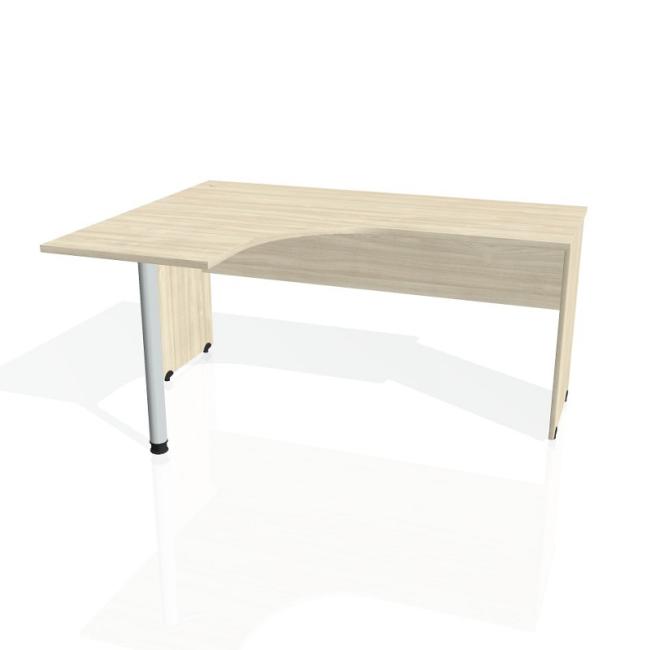 [ON016211] Gate desk, ergo, right, 160x75.5x120 cm, agate/agate