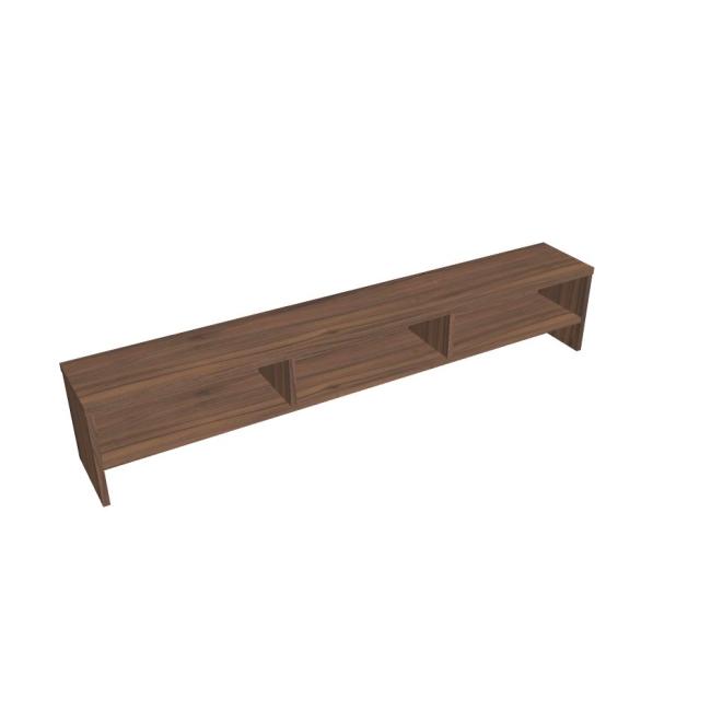 Hobis table extension, 160x30x24 cm, walnut