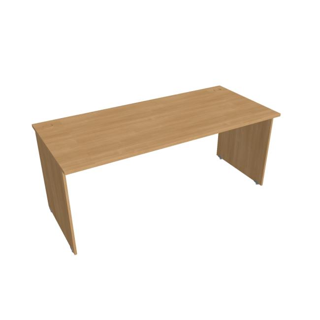 Gate desk, 180x75.5x80 cm, oak/oak