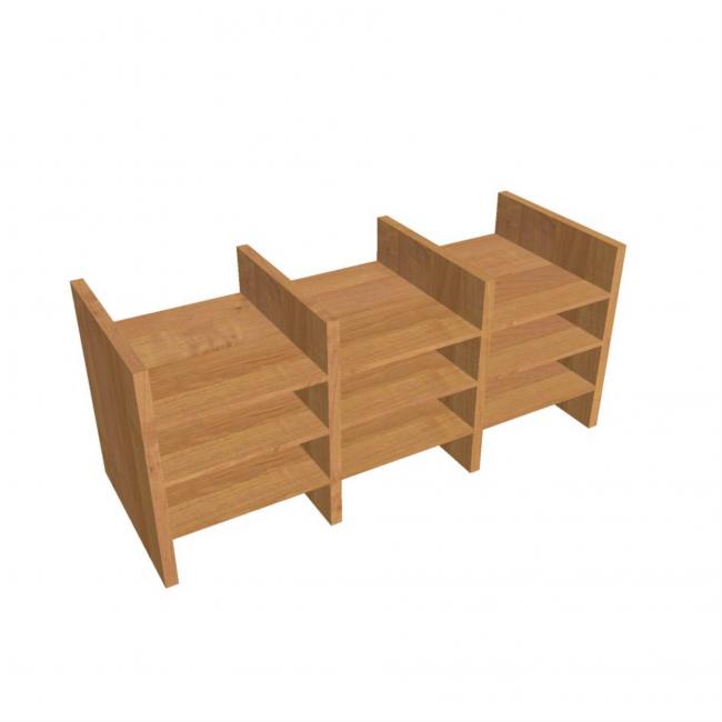 File insert Strong, universal, 33x76.2x29 cm, alder