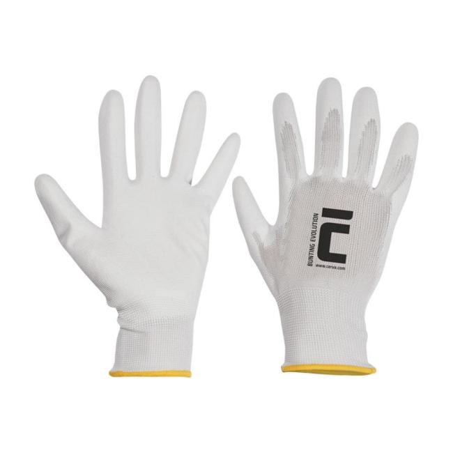 Working gloves Bunting Evolution white, large. 10/XL