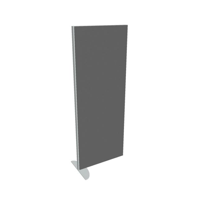 Partition screen Acoustic, 60x156.5 cm, light gray