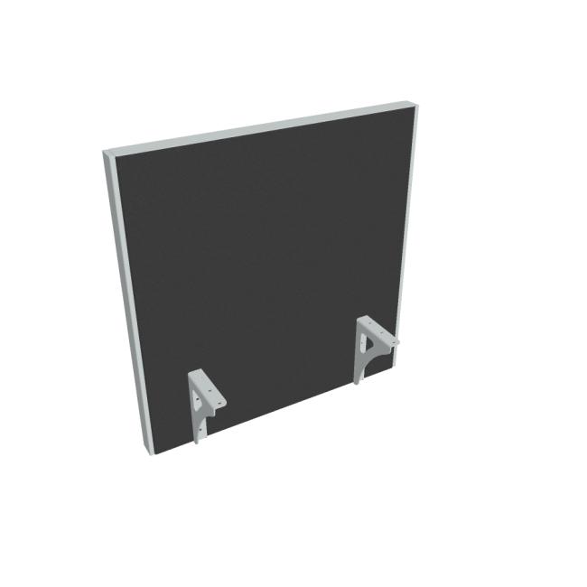 Akustik table edge screen, 60 cm, anthracite