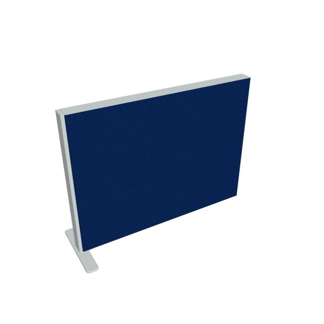 Akustik table screen, 60 cm, blue