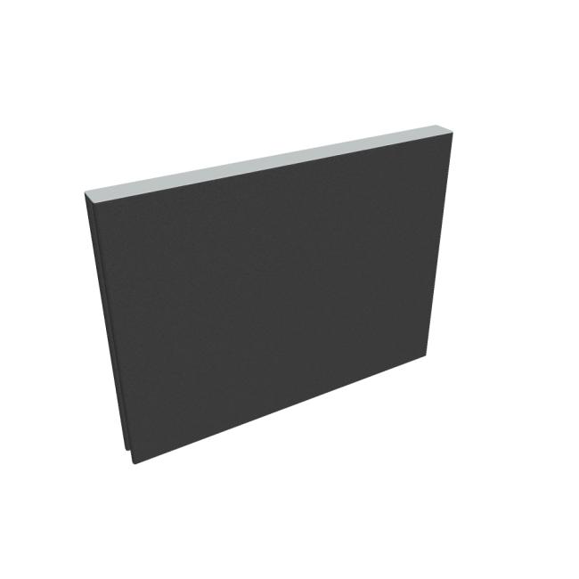 Akustik table screen, 60 cm, anthracite