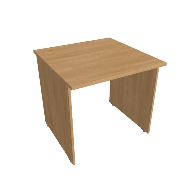 Gate desk, 80x75.5x80 cm, oak/oak