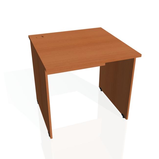 Gate desk, 80x75.5x80 cm, cherry/cherry