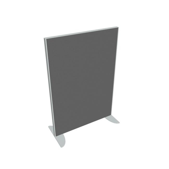 Partition screen Acoustic, 80x118 cm, light gray