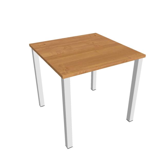 [ON080063] Work table Uni, 80x75.5x80 cm, alder/white