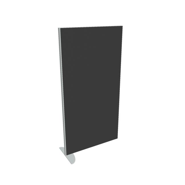 Partition screen Acoustic, 80x156.5 cm, anthracite
