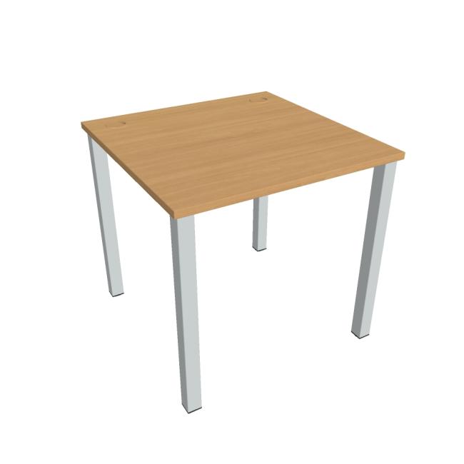 Uni desk, 80x75.5x80 cm, beech/grey