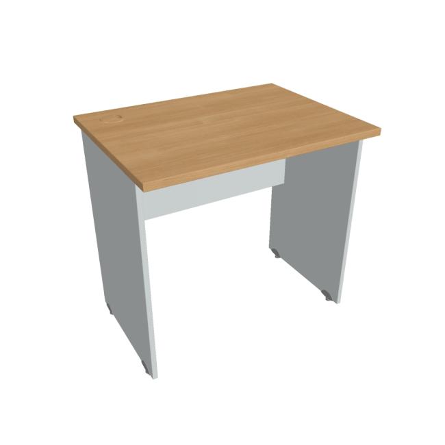 [ON080348] Gate desk, 80x75.5x60 cm, oak/grey