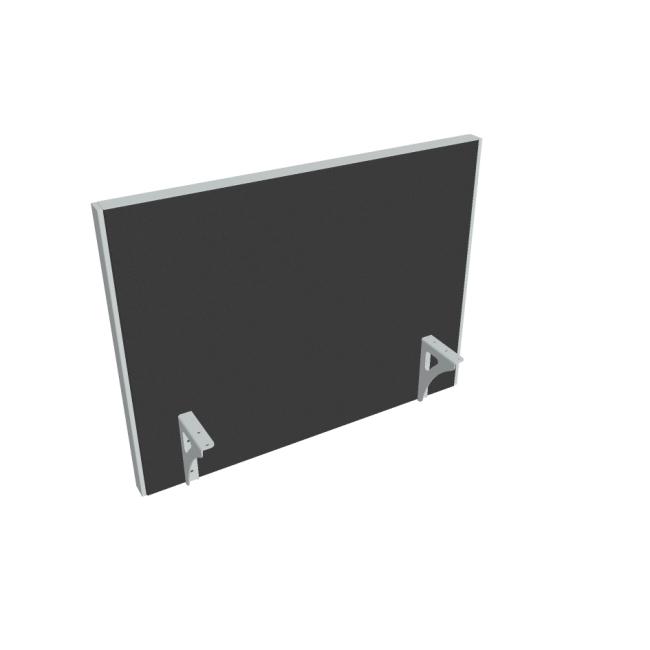 Akustik table edge screen, 80 cm, anthracite