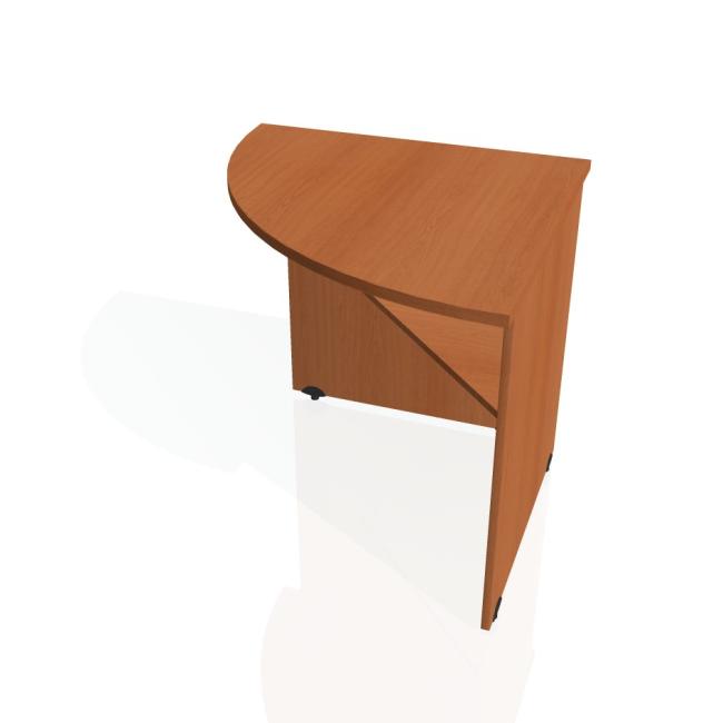 Prídavný stolík Brána, ľavý 80x75,5x80 cm, čerešňa/čerešňa