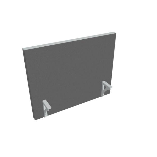 [ON080490] Screen for the edge of the table Akustik, 80 cm, light gray