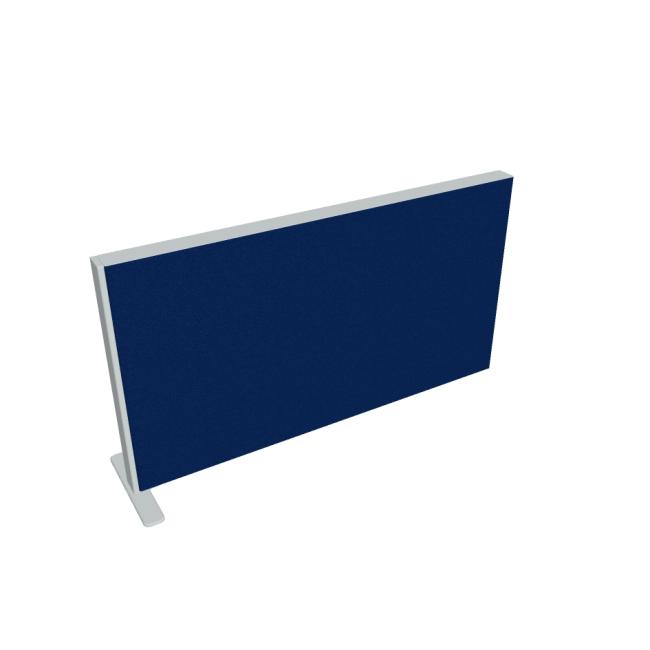 Akustik table screen, 80 cm, blue