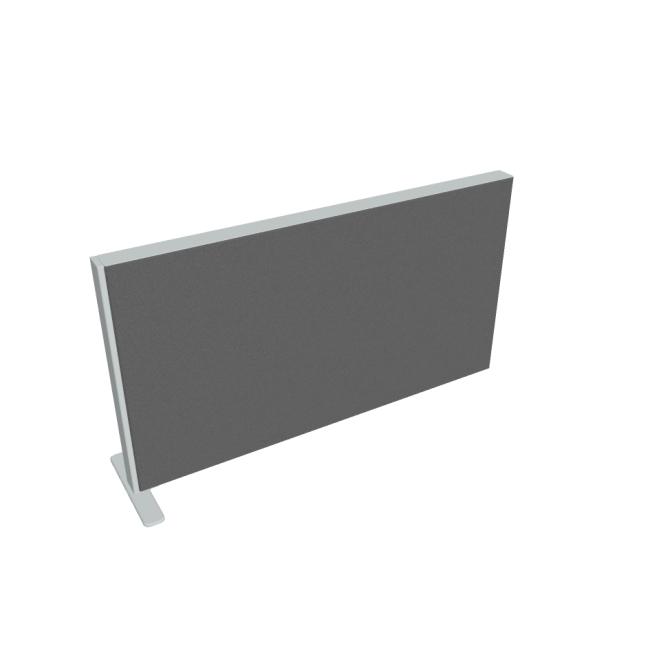 Akustik table screen, 80 cm, light grey