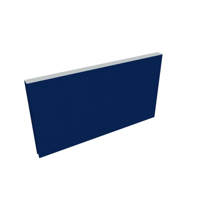 Akustik table screen, 80 cm, blue