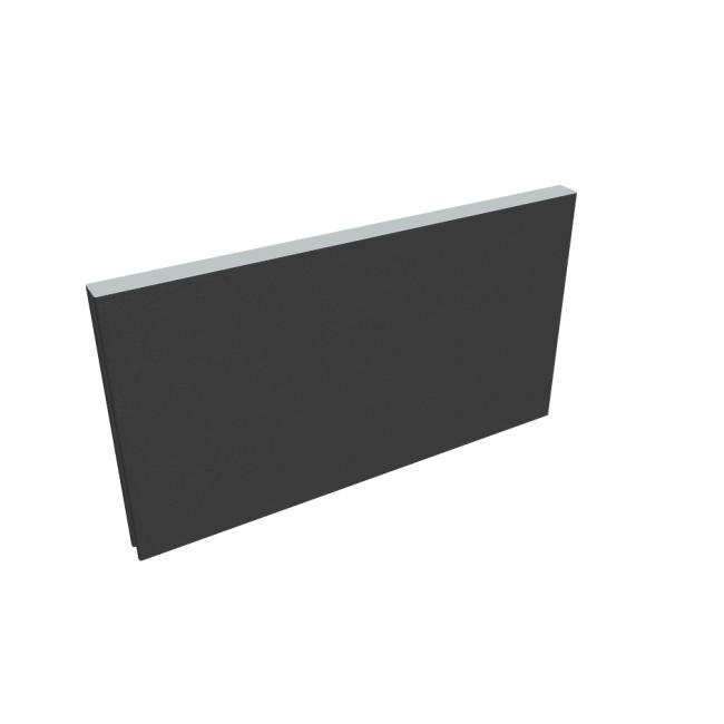 Akustik table screen, 80 cm, anthracite