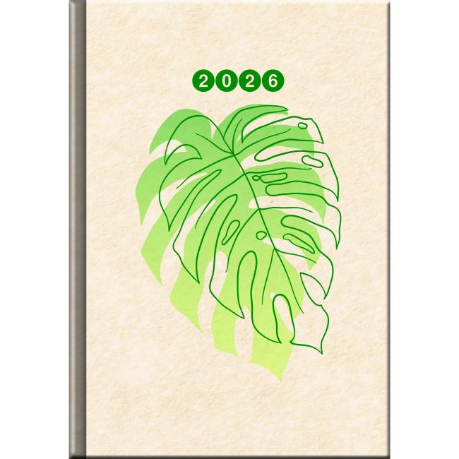 Daily diary FSC A5 14.2x20.4 cm - EKO 2026