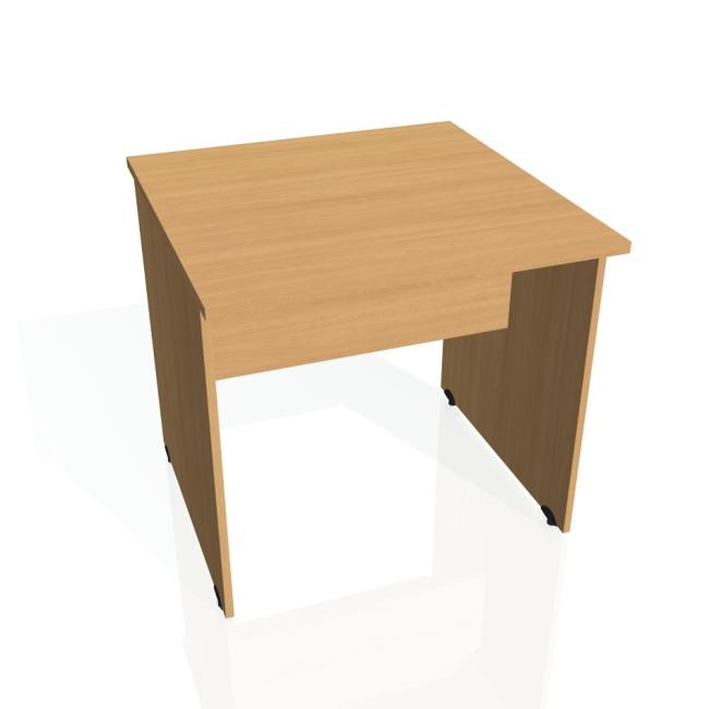 Gate meeting table, 80x75.5x80 cm, beech/beech