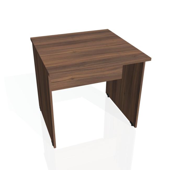[ON080877] Gate meeting table, 80x75.5x80 cm, walnut/walnut