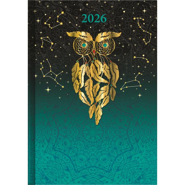 [D18] Týždenný diár A5 14,2 x 20,4 cm - ART Lapač snov 2026