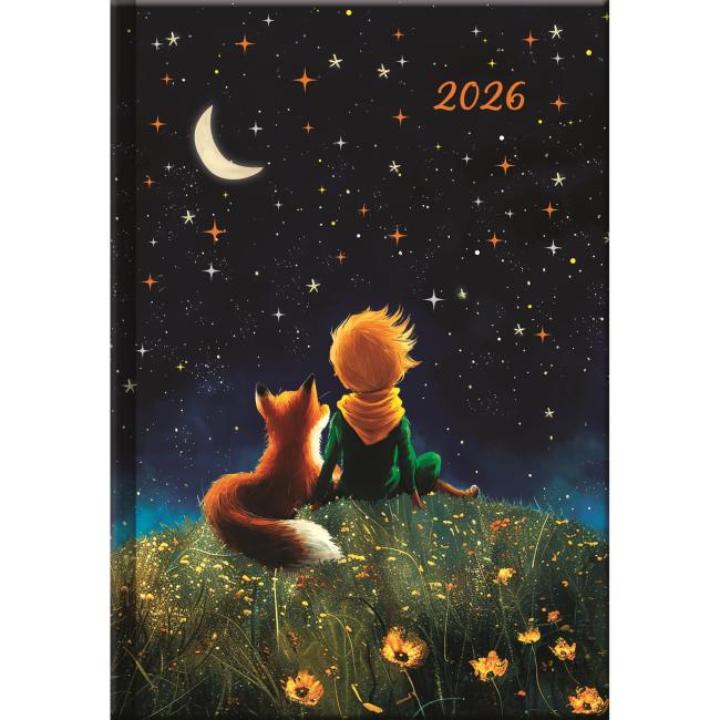 [D19] Weekly diary A5 14.2 x 20.4 cm - ART The Little Prince 2026
