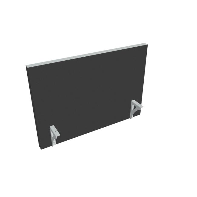 Akustik table edge screen, 90 cm, anthracite
