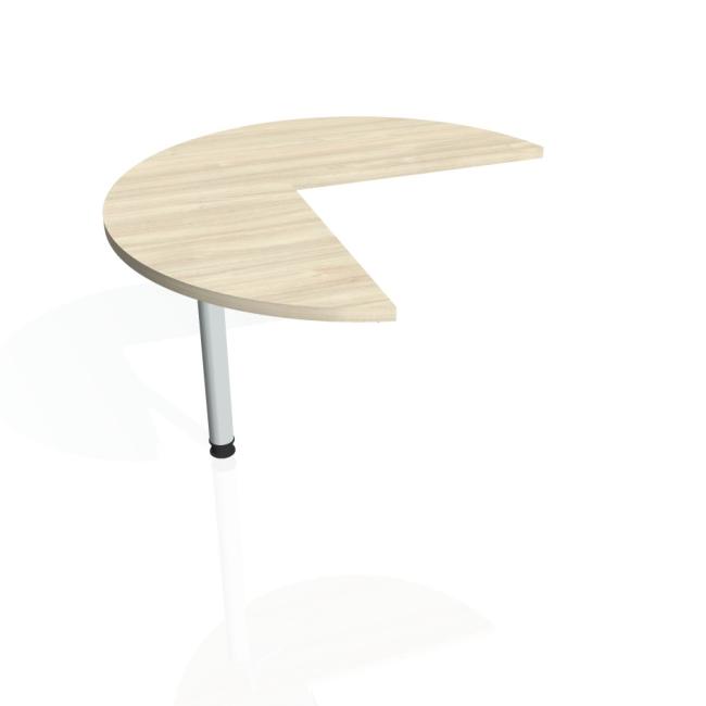 Additional table Gate, left, 100x75.5 cm, agate/metal