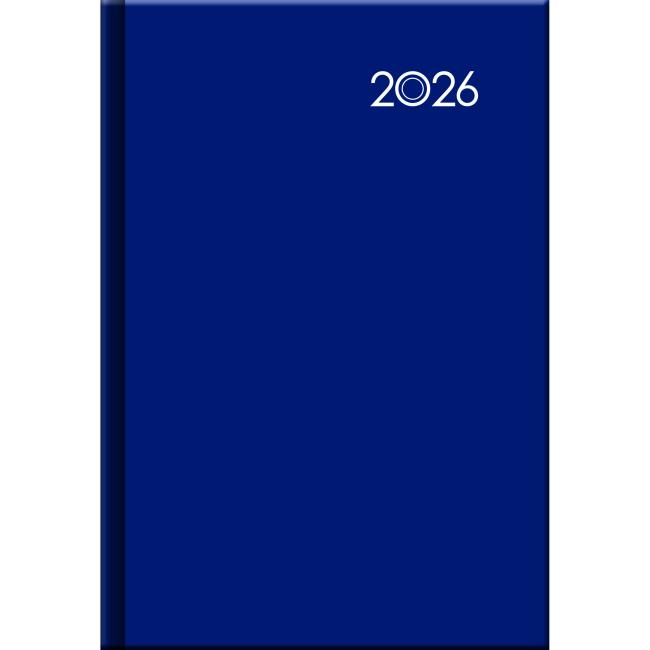 [D53] Diary FALCON daily A5 14.2 x 20.4 cm blue 2026