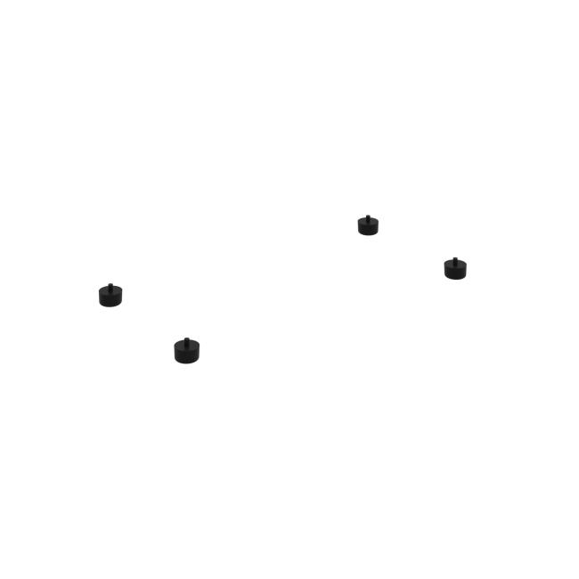 [ON100735] Rectifying feet, plastic, 27-47 mm, 4 pcs