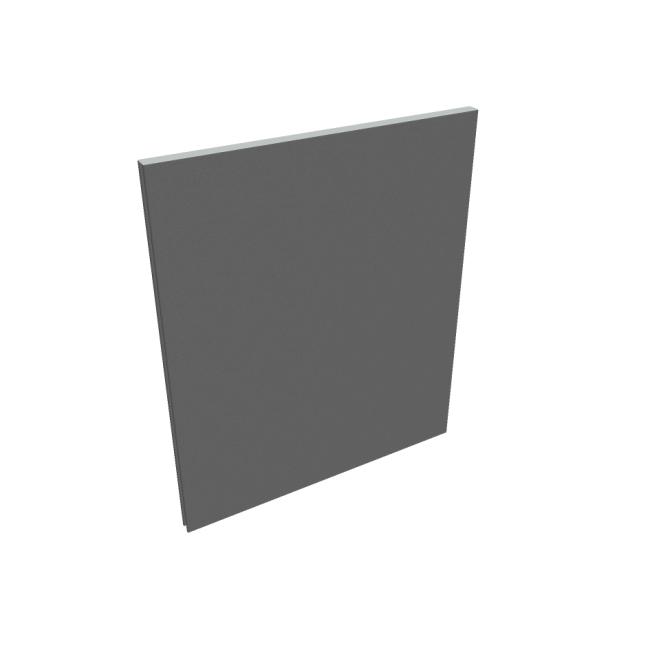 [ON101160] Partition screen Acoustic, 100x118 cm, light gray