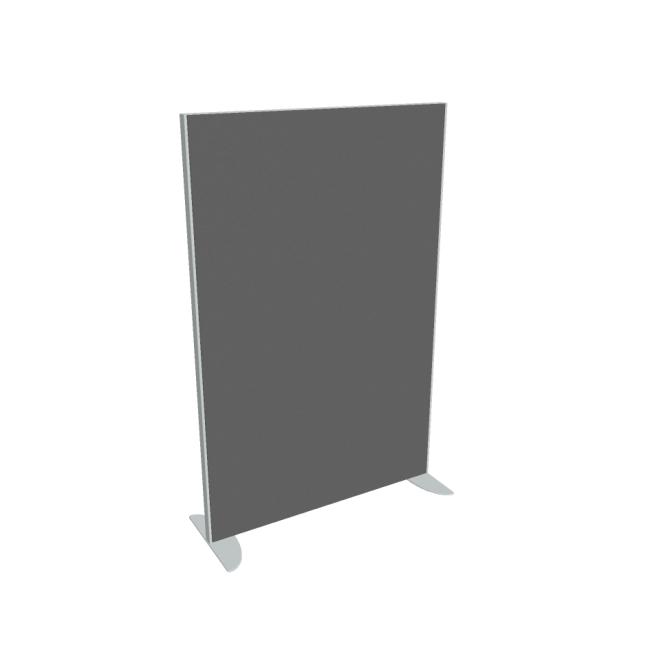 Partition screen Acoustic, 100x156.5 cm, light gray