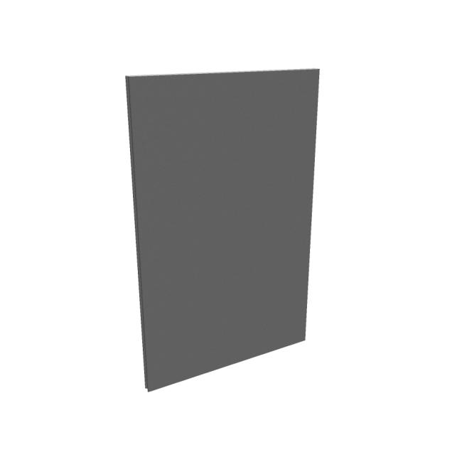 [ON101290] Partition screen Acoustic, 100x156.5 cm, light gray