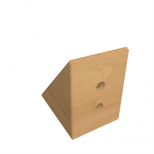 Connecting triangle Hobis, plastic