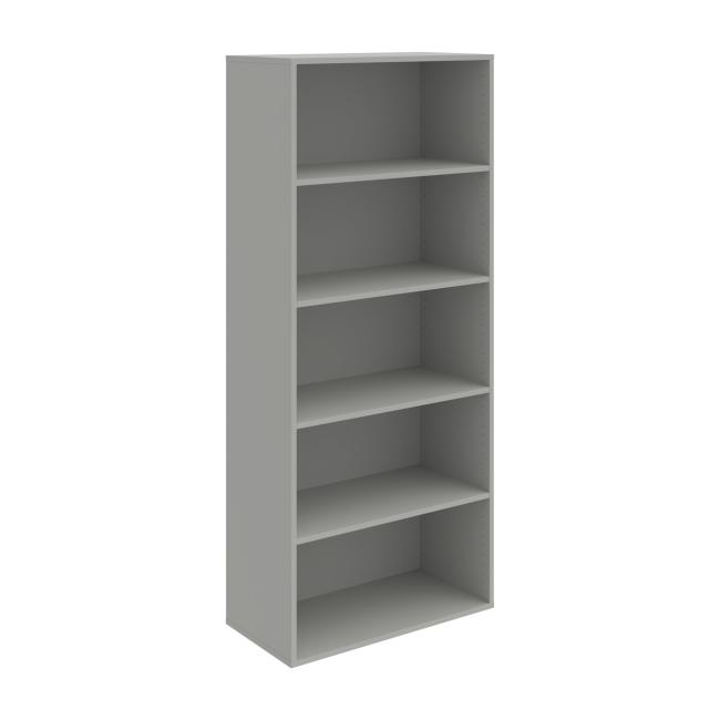 Drive shelf cabinet, 80x185x40 cm, gray