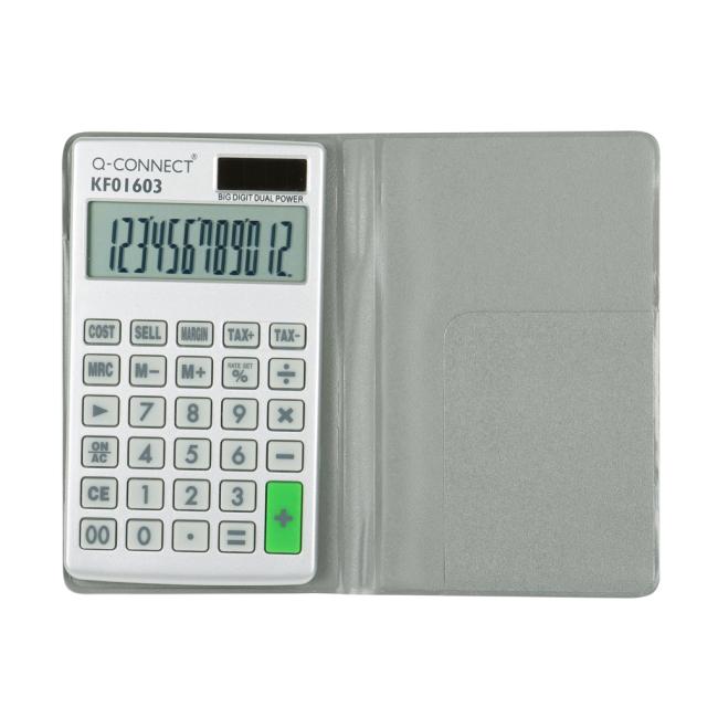 [QC001603] Q-CONNECT 10-digit pocket calculator