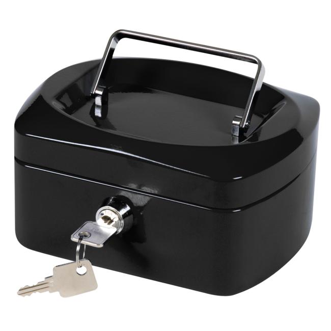 [QC002601] Pokladnica Q-CONNECT 155x75x120mm čierna