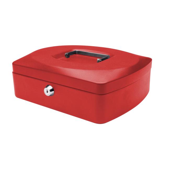 [QC004251] Registračná pokladňa Q-CONNECT 255x85x200mm červená